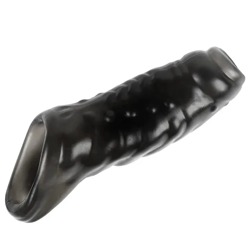 Ingrandimento del pene Manica Blocco Sperma Ispessimento Manica del pene Eiaculazione di ritardo Giocattoli del sesso per gli uomini Estensore del pene Sex Shop
