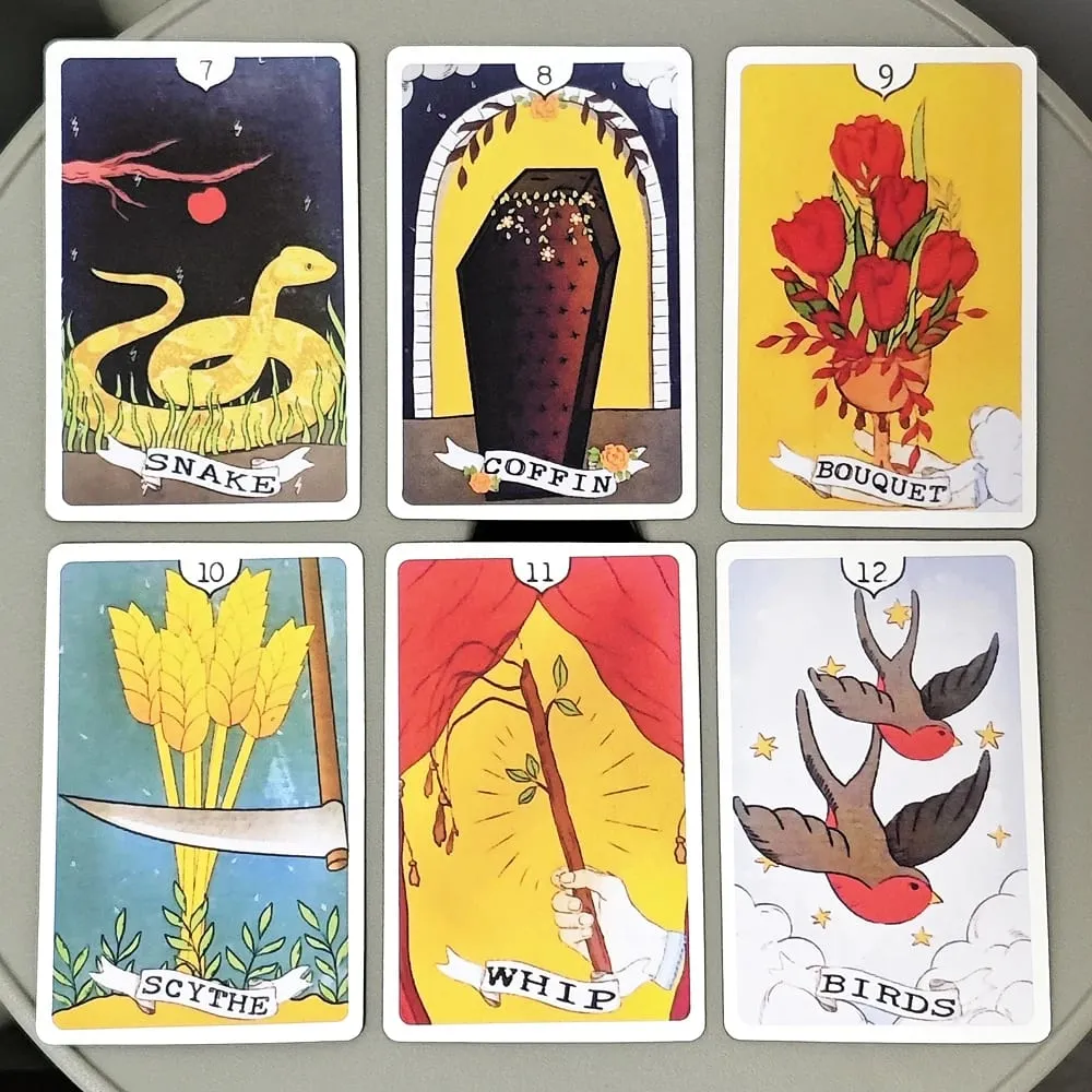 การ์ด Lenormand 36 ใบ 9*6 ซม. เสียงกระซิบของ Pixie Lenormand — image 5