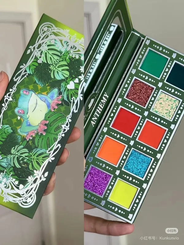 Anthemy 10 สีอายแชโดว์ Palette Matte Shimmer Chameleon กันน้ำยาวนาน Pearly Shiny โลหะ Eye Shadow Palette Make-up — image 11