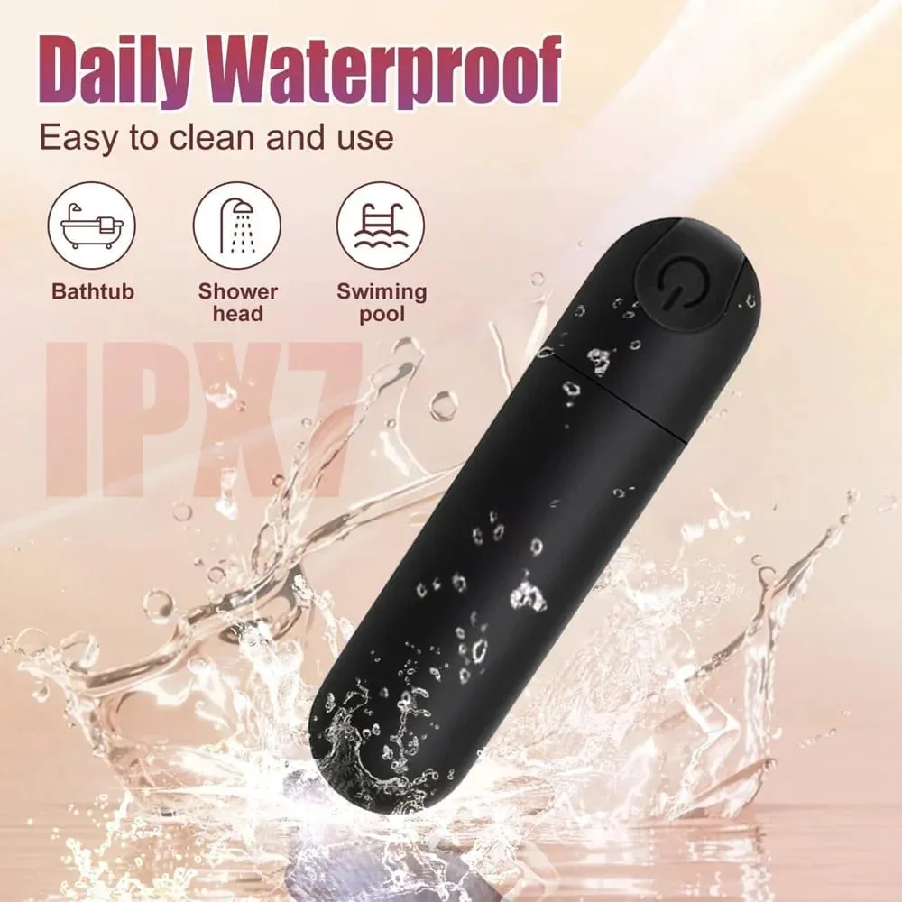 Penggetar Peluru Mini 10 Kelajuan Kuat untuk Kelentit Wanita G Spot Stimulator Palam Dubur Pengurut Faraj Barangan Dewasa Mainan Seks — image 6