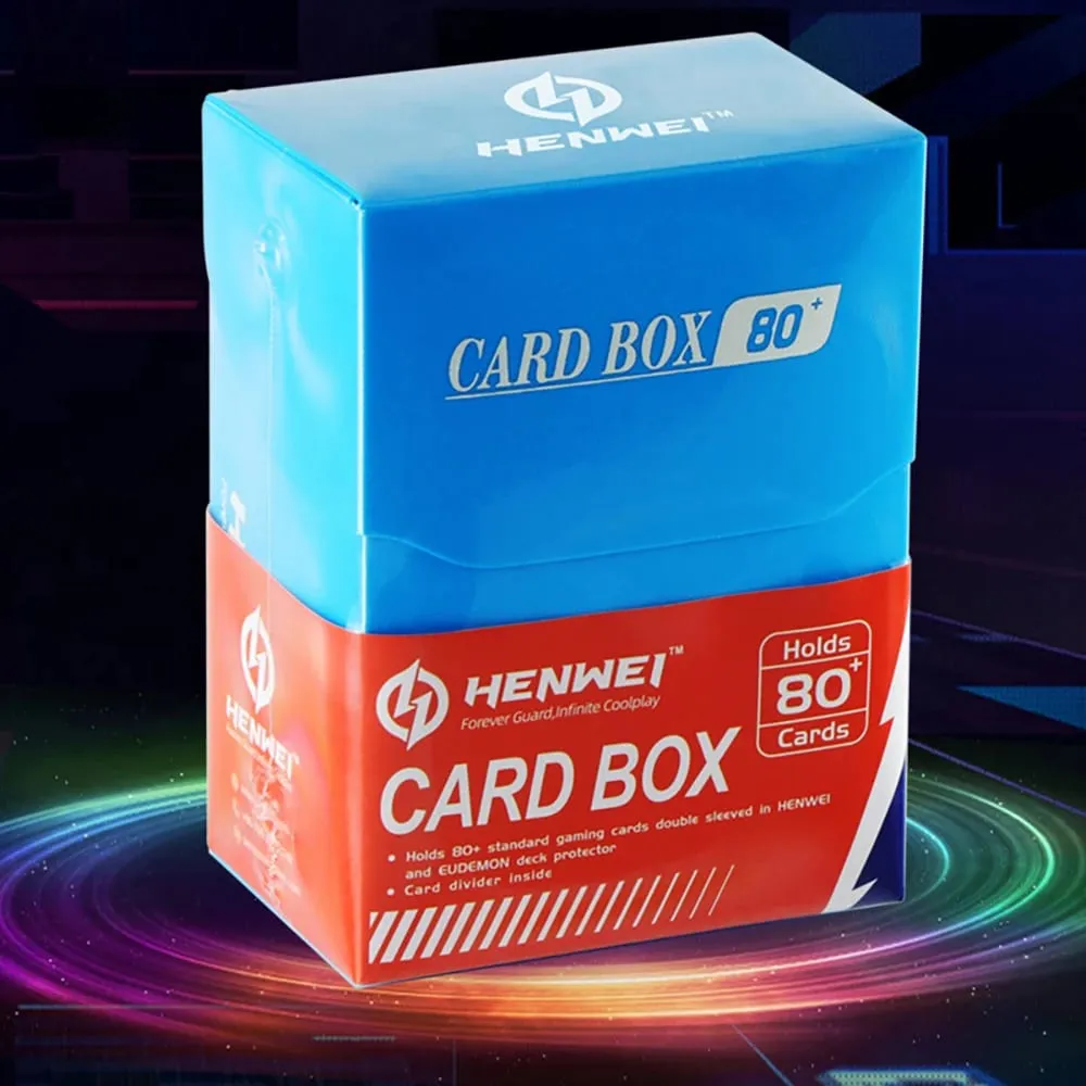 80+Card Deck Box PP Material Portable Many Color TCG Cards Case for MTG/YGO/Gathering PP Storage — image 4