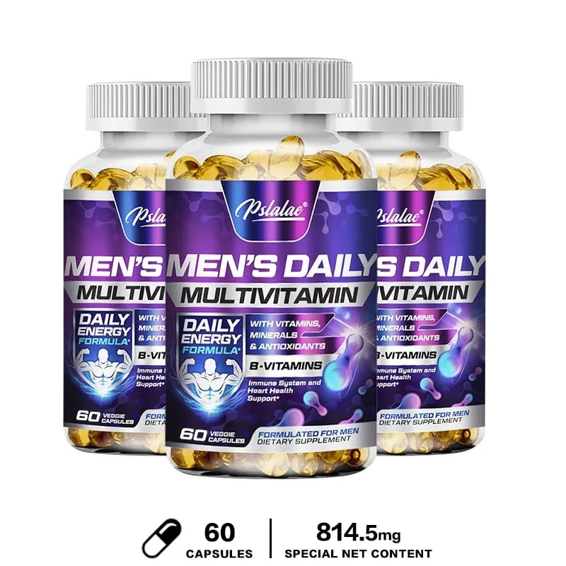 Men's Multivitamin Supplement - Supports Men's Multivitamin with Vitamins A C D E & B12 Zinc Calcium Magnesium and More — image 10