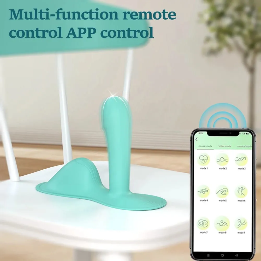 Yastık Giyilebilir Vibratör APP Uzaktan Kumanda 9 Modları Klitoral G-spot Masaj Stimülatörü Kadın Masturbator Bayanlara Seks Oyuncak — image 6