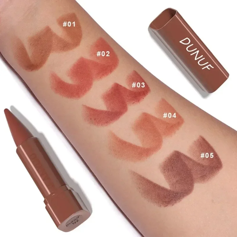 9 Farben Gradient Lip Liner Mattschwarz Braun Samt Lippenstift Wasserdicht Nicht klebrig Contouring Tint Lipliner Crayon Lip Makeup — image 5