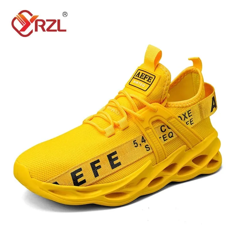 Mens Sneakers Lightweight Comfortable Mesh Breathable Sneakers Men Green Casual Shoes Thick Sole Running Shoes for Men