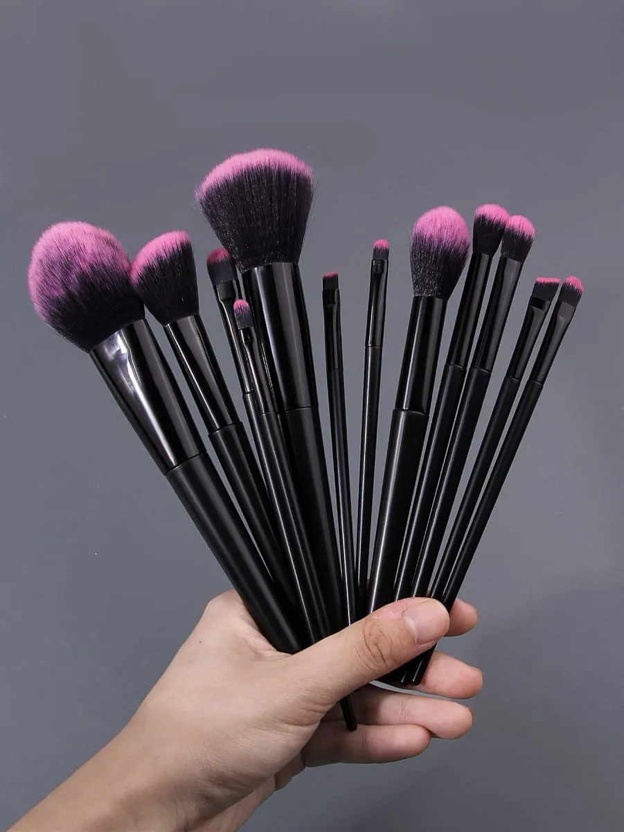16ks profesionální sada štětců na make-up – měkké nadýchané kosmetické štětce pro podkladové pudrové oční stíny a kosmetické nástroje pro míchání — image 6