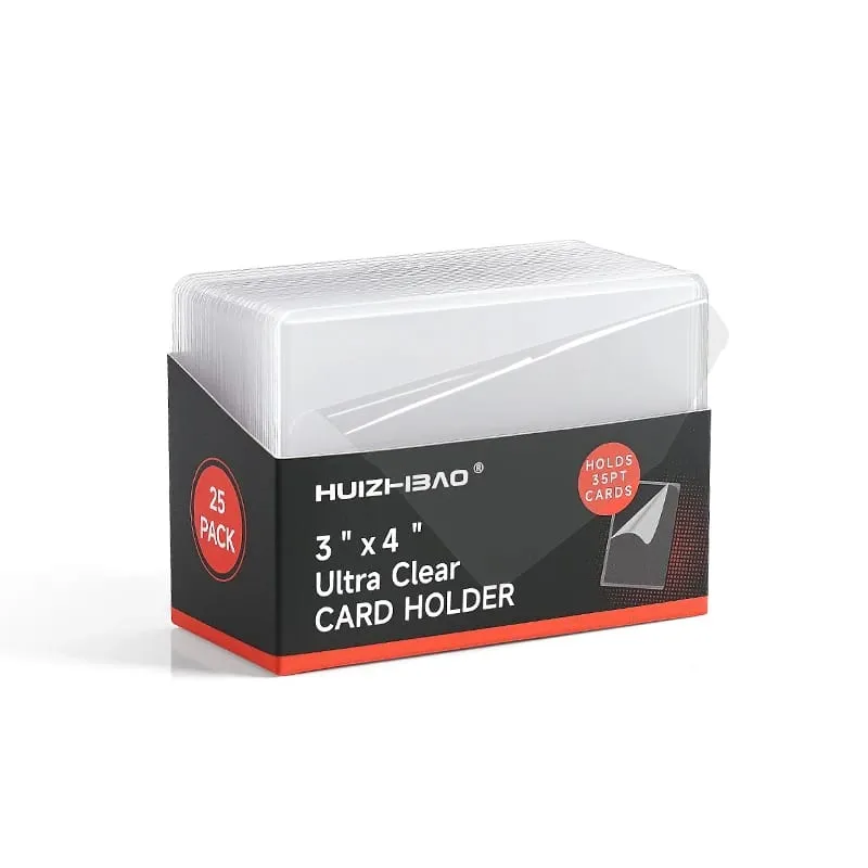 3"x 4" 35PT hochwertige Sammelkarten für Toplader, harte Kartenhüllen, Kartenschutzhüllen für Pokemon, YuGiOh, MTG — image 9