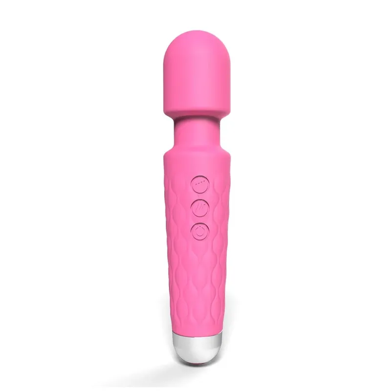 เครื่องสั่นที่มีประสิทธิภาพผู้หญิง Magic Wand USB ชาร์จกันน้ำนวด Clitoral G-Spot Vibrator เพศของเล่นเหมาะสำหรับผู้ใหญ่ — image 9