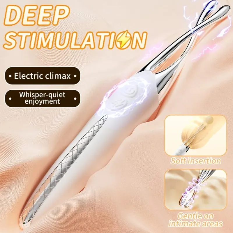 E-stim Vibrator 10 Electro Shock Elektrisk Stimulation 10 Kraftige Vibrationer Sexlegetøj G-Spot Kvinder Erotisk Fornøjelse Gave Pige — image 2
