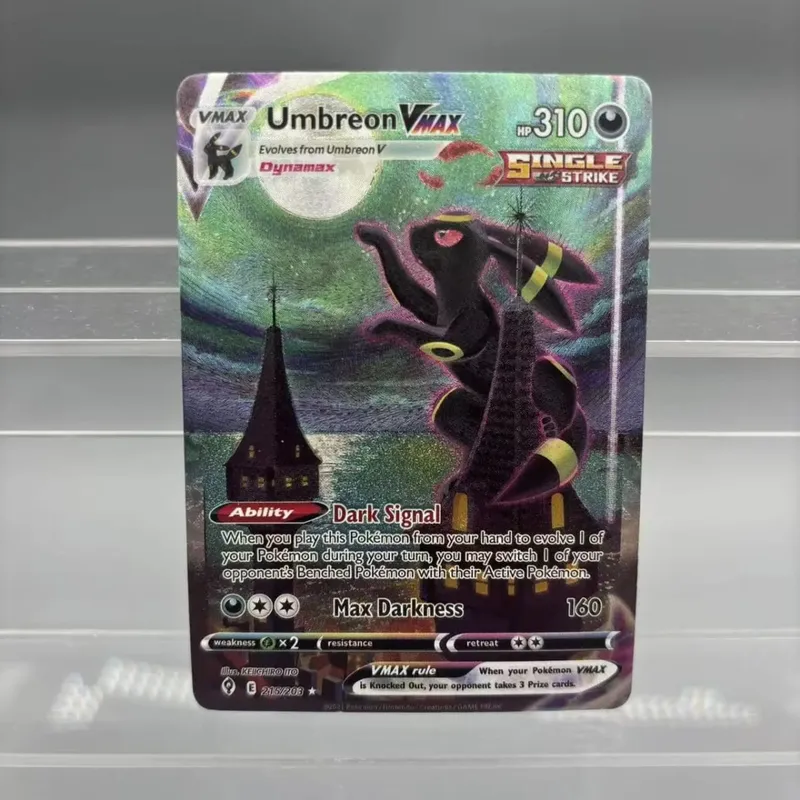 Συλλογή DIY Umbreon Victini Reshiram DIY Self Made Single Card Κλασικό παιχνίδι Anime Δώρο Παιχνίδι με κάρτα — image 11