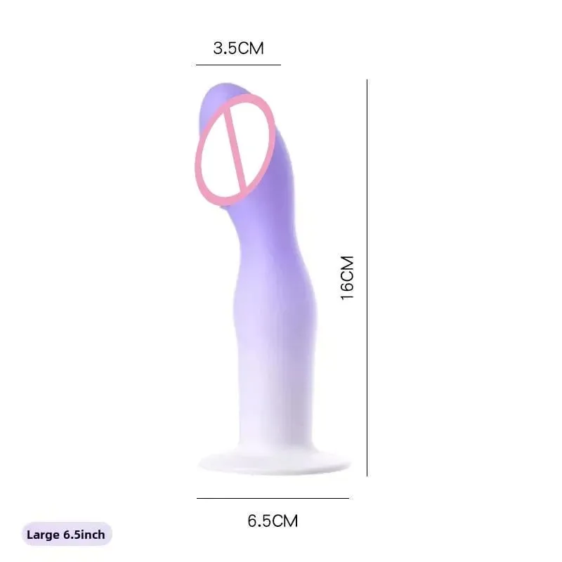 Simulering Dildo G-punkt Anal Stimulering Kvindelig Onani Sugekop Vandtæt prostata massagepind Voksen Sexprodukter — image 14