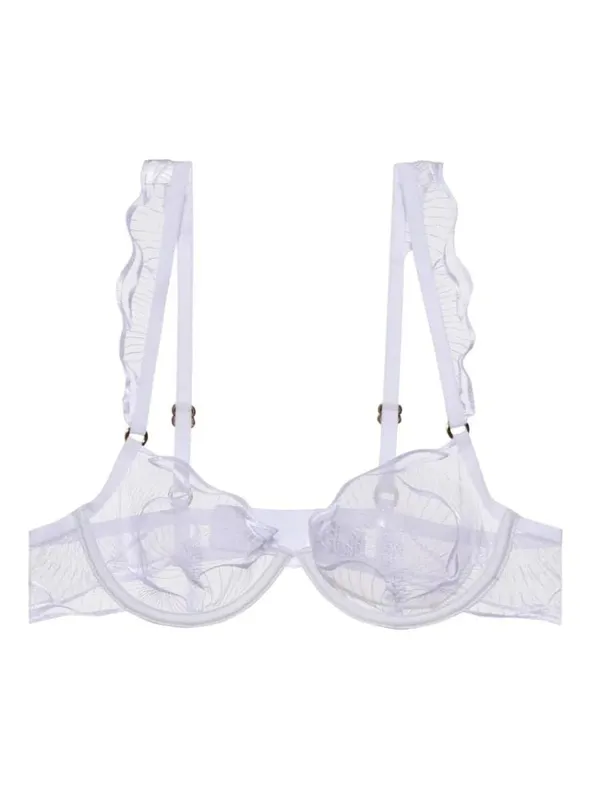 Σουτιέν Pure Desire Christmas Minimizer Διαφανές Διχτυωτό Μεγάλο Μπούστο Ρυθμιζόμενο Μαλακά Σύρματα Κομψά Εσώρουχα UK μεγέθη MOYISU AB