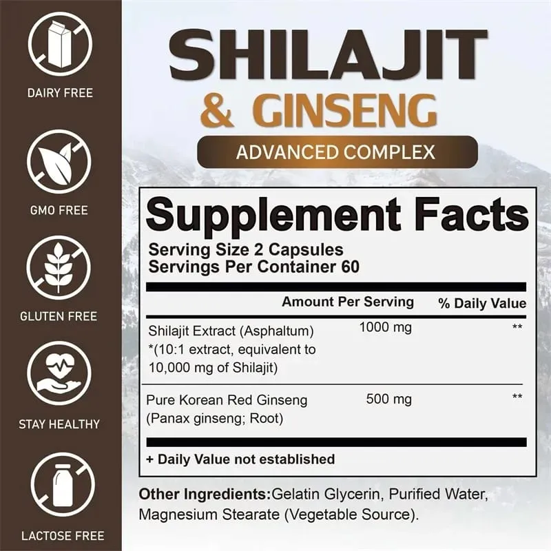 Shilajit - Natural Energizer To Rejuvenate The Body Improve Mental Clarity and Boost The Immune System — image 2