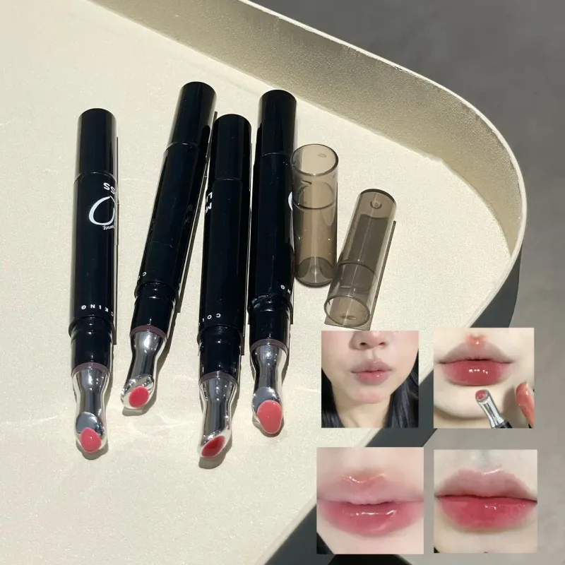 Brilho labial hidratante e brilhante, brilho de longa duração, cria lábios carnudos para o dia a dia — image 5
