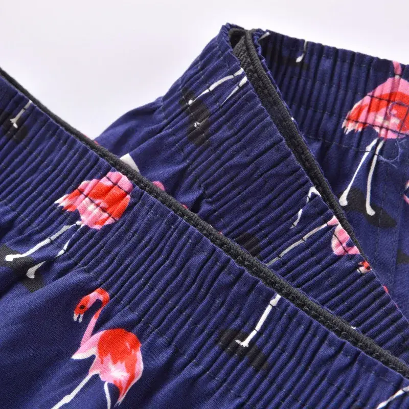 Herren-Unterwäsche, Boxershorts, Baumwolle, Schlafunterhose, hochwertige Marken, kurz bedruckt, locker, bequem, Homewear, Herrenhöschen — image 7
