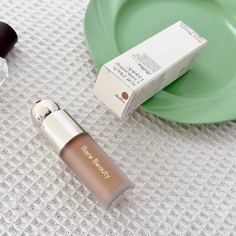 Rare Beauty 3D Face Contour Cecair Bronzer Shade Licin Serlahkan Cermin Tahan Lama Bayang Hidung Semulajadi Kalis Air Mencerahkan Mekap — image 8