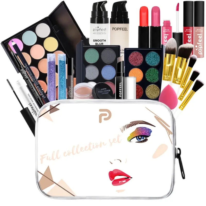 Women's All-In-One Makeup Kit Full Set - Eyebrow Eyeliner Eyeshadow Included Beauty Makeup Sets for Women — image 19