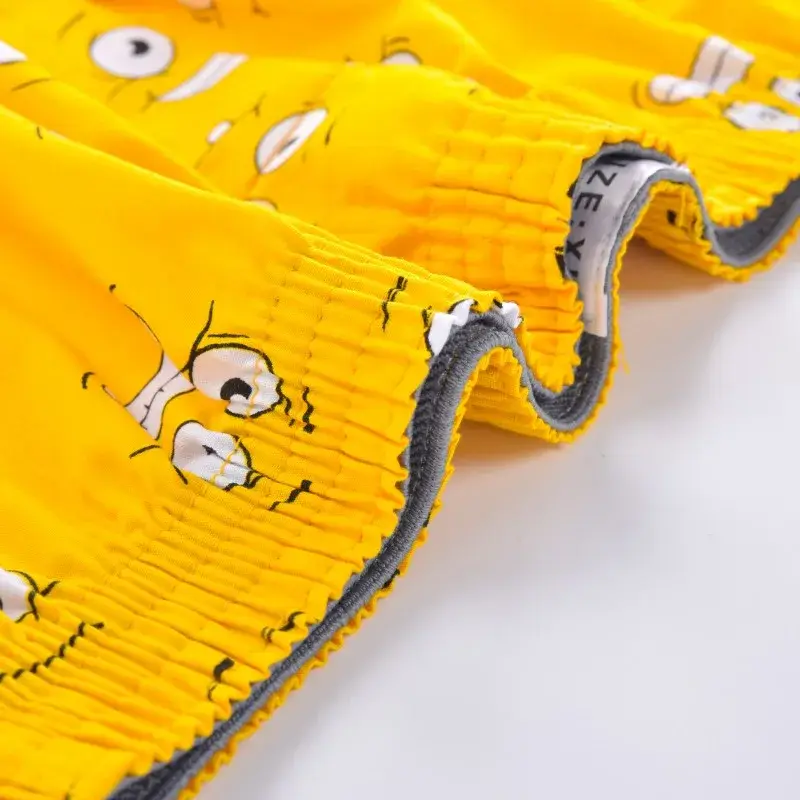 Herren-Unterwäsche, Boxershorts, Baumwolle, Schlafunterhose, hochwertige Marken, kurz bedruckt, locker, bequem, Homewear, Herrenhöschen — image 10