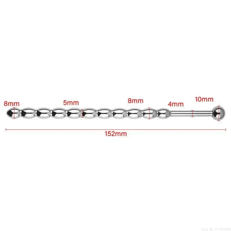 Maschio In Acciaio Inox Uretrale Plug Uretrale Dil Sounding Penis Plug Uretra Stimolare Dilatatore Masturbazione Asta Giocattoli Del Sesso Per Gli Uomini — image 4
