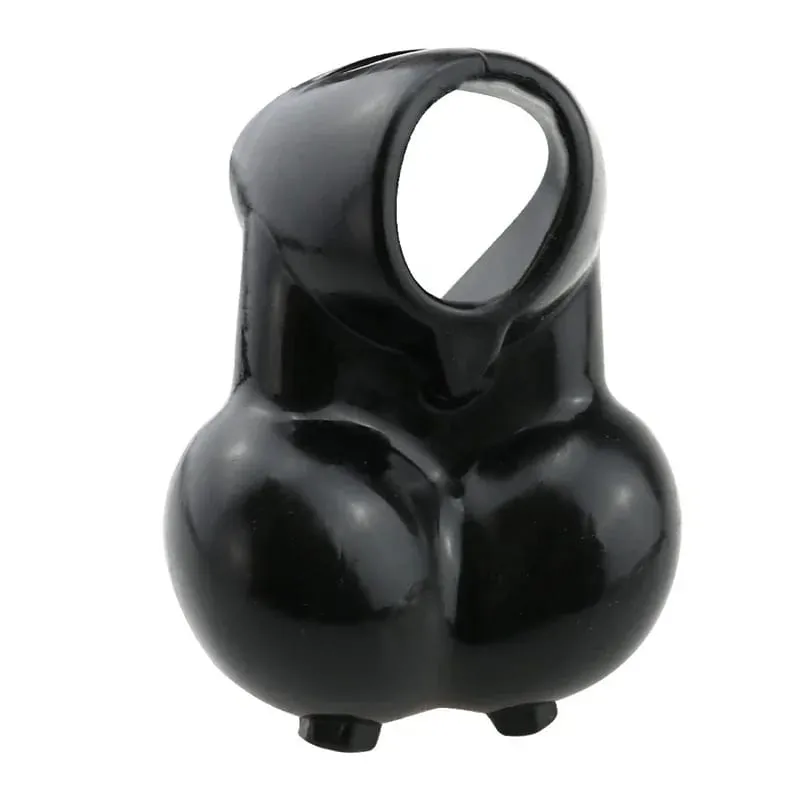 Civière de boule en Silicone pour homme, civière de Scrotum, testicule, BDSM, manchon de retardement de temps, anneaux de pénis, chasteté pour adulte, esclave, jouets sexuels pour hommes — image 10