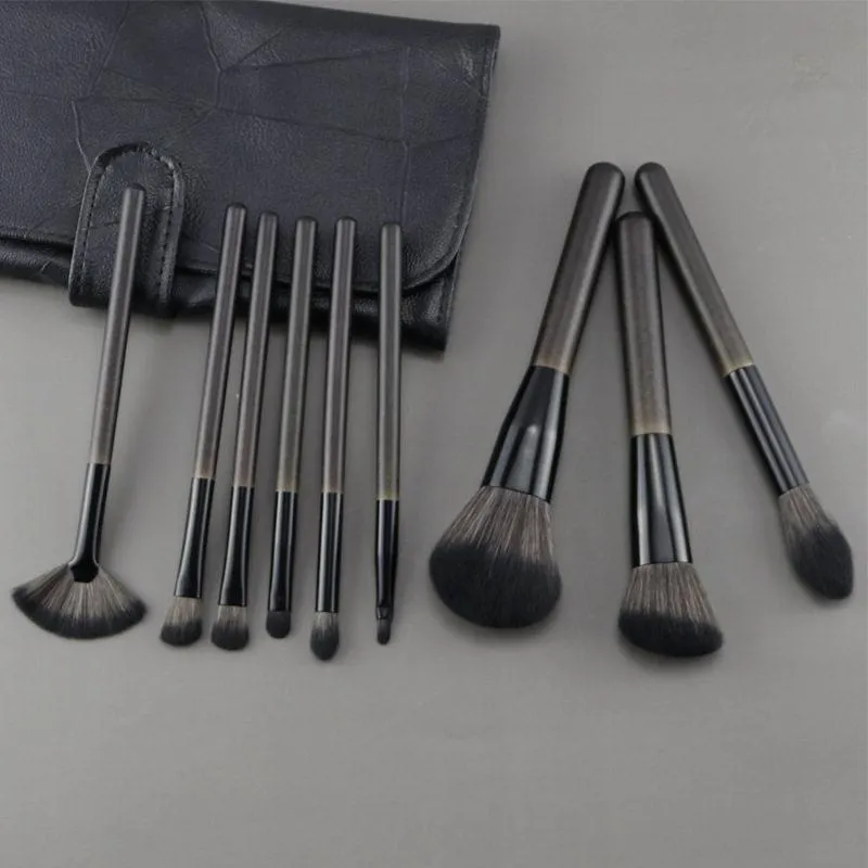 1/9/14 ks Sada štětců na make-up Měkké nadýchané make-up nástroje Kosmetické kontury zvýrazňovače očních stínů Blush Beauty Make Up Brush — image 5