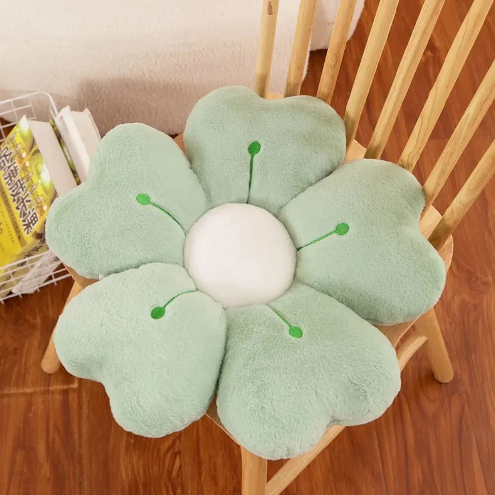 Bantal Lempar Berbentuk Bunga Lembut Bantal Lantai Nyaman Bantal Dekorasi Sofa Hadiah Bantal Kursi Kasur Lucu — image 10