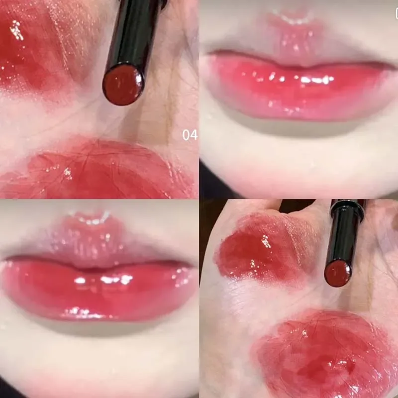 Specchio Gelatina Rossetto Idratante Duraturo 6 Colori Acqua-luce Lucidalabbra Impermeabile Rosa Lip Tint Trucco Coreano Cosmetici Donna — image 2