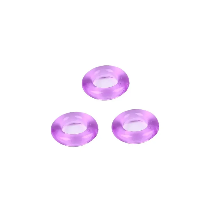 Silicone Cock Penis Rings with Enlargers Erection Enhancing Ultra Soft Long Lasting Stronger Adult Sex Toys for Men Couples — image 13