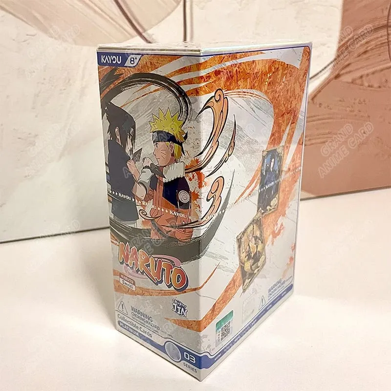 ของแท้ Naruto T4W8 JIN1 JIN2 SEA ภาษาอังกฤษรุ่น Global Version Booster กล่องอะนิเมะ TCG Rare CR Ninja World Collection การ์ด — image 4