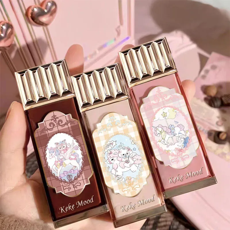 Cioccolato Nuvola Lucidalabbra Velluto opaco Applicazione liscia Smalto per labbra Mousse Marrone Rosso Rossetto liquido Trucco Tinta labbra Cosmetici — image 3