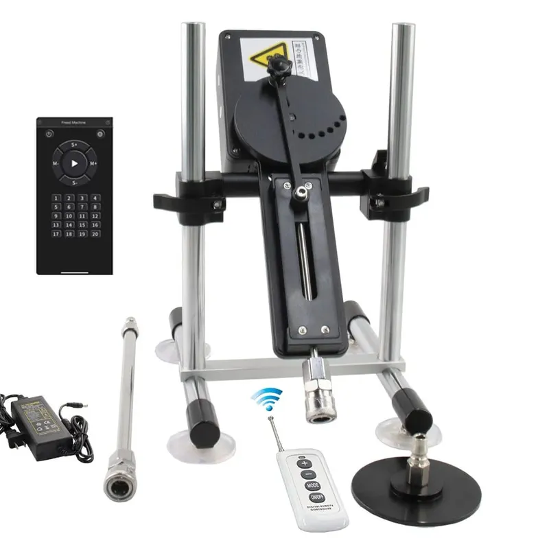 70W Automatic Telescopic SEX 3-9 ซม.ปรับจังหวะโลหะและDildoสิ่งที่แนบมาผู้ใหญ่ส่วนบุคคลสำหรับคู่ชายหญิง — image 15