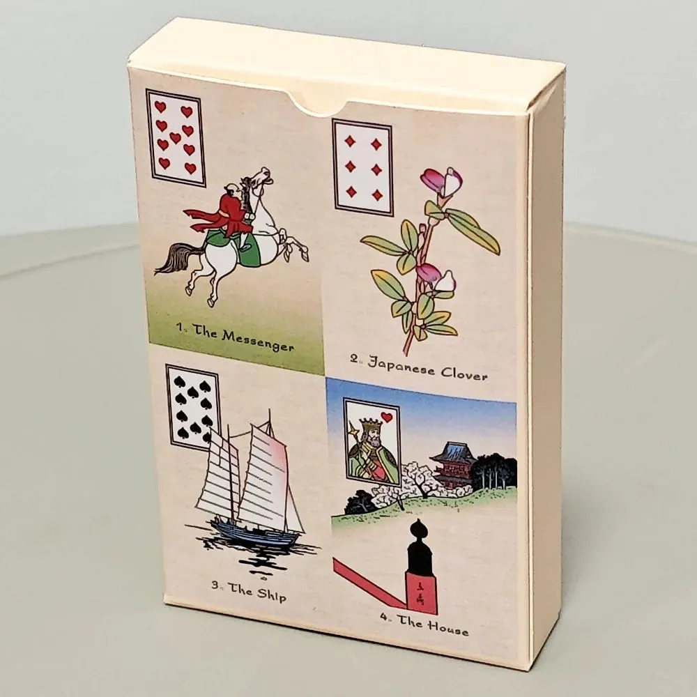 An Ukiyo-e Lenormand Oracle การ์ด 36 ชิ้นญี่ปุ่น Ukiyo-e สไตล์ Divination Tarot Deck Fortune Telling Oracle การ์ด — image 3