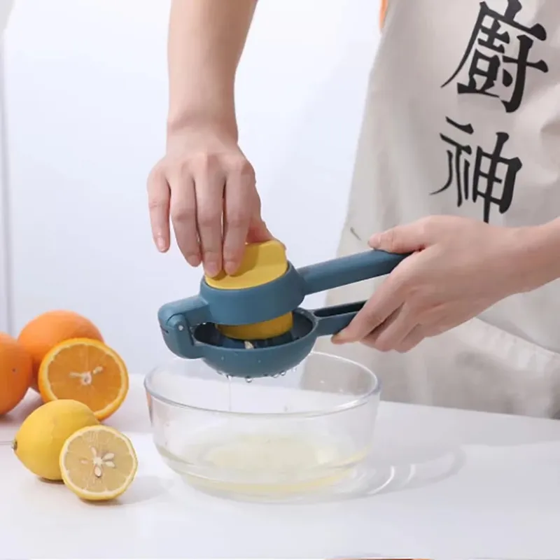 Mini Multifunktionel Juicer Håndholdt ikke-elektrisk Juicer Citronpresser Frugt Appelsin Juicer Manuel husholdningsjuicer tilbehør