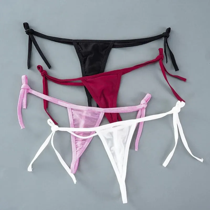 Set Bra Mini Seksi Tanpa Wayar Set Ringkas Bra Tanpa Jala Ultra Nipis Mesh Hitam Lutsinar 2 Keping Halter Set Pakaian Dalam Wanita Eksotik — image 3