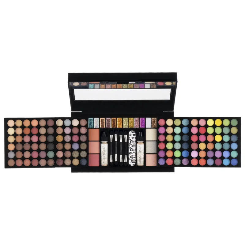 Paletka 120 barev All-in-One Makeup Palette Matné oční stíny Highlight Lipstick Eyeliner – Kosmetický make-up pro krásu obličeje — image 3