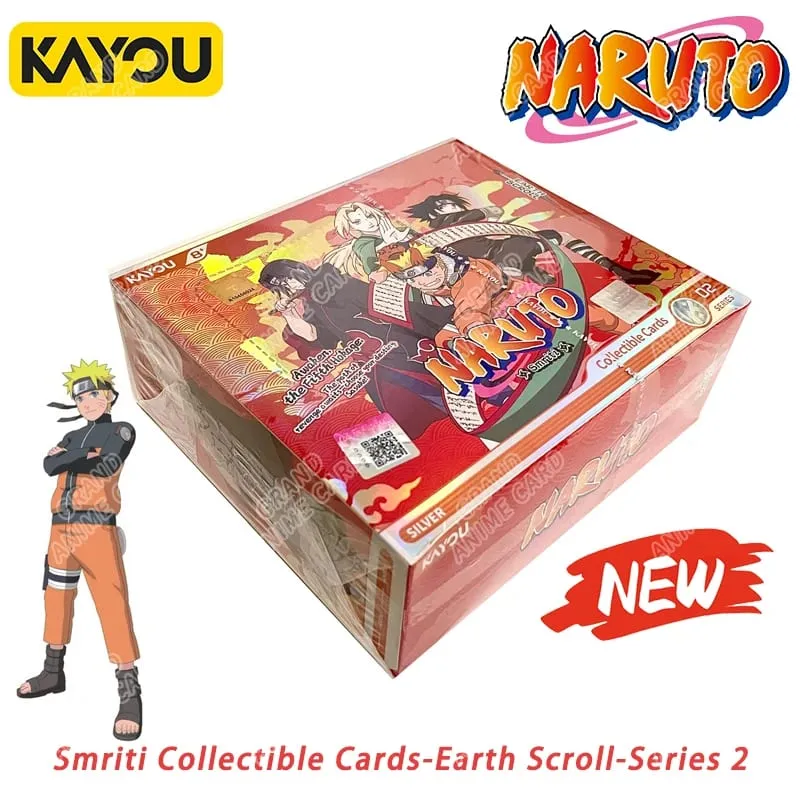 ของแท้ Naruto T4W8 JIN1 JIN2 SEA ภาษาอังกฤษรุ่น Global Version Booster กล่องอะนิเมะ TCG Rare CR Ninja World Collection การ์ด — image 12