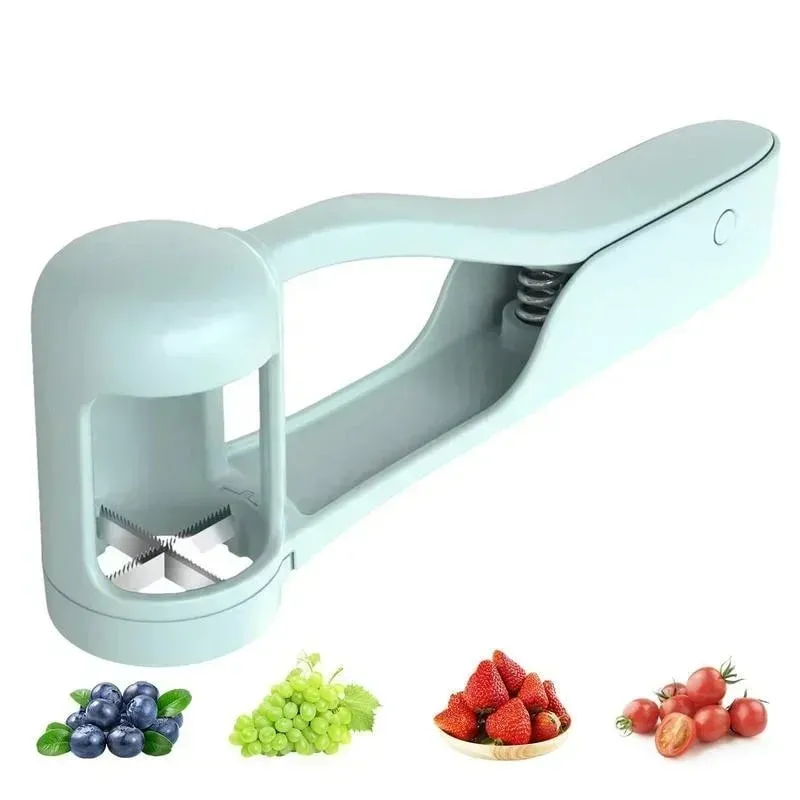 Tomatenschneider, Traubenschneider, Kirsche, Obst, Salat, Splitter, Artefakt für Kleinkinder, kleines Küchenzubehör, Schnitt-Gadget für Babys — image 3