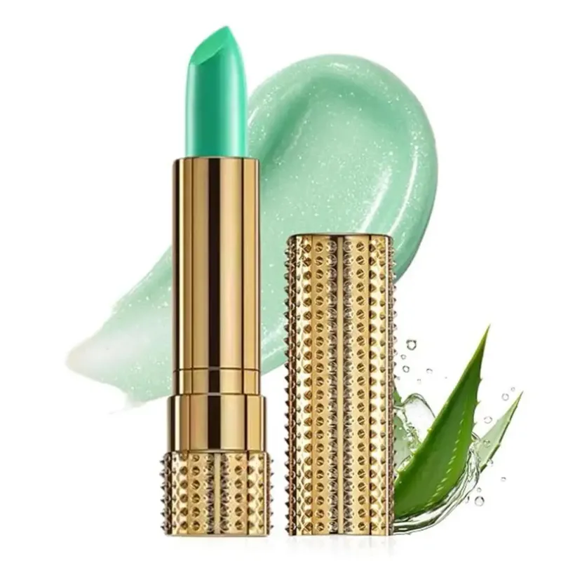 Batom que muda de cor à prova d'água, bálsamo labial natural, suave, maquiagem labial, textura leve, nutritivo, hidratante, cuidados com a pele