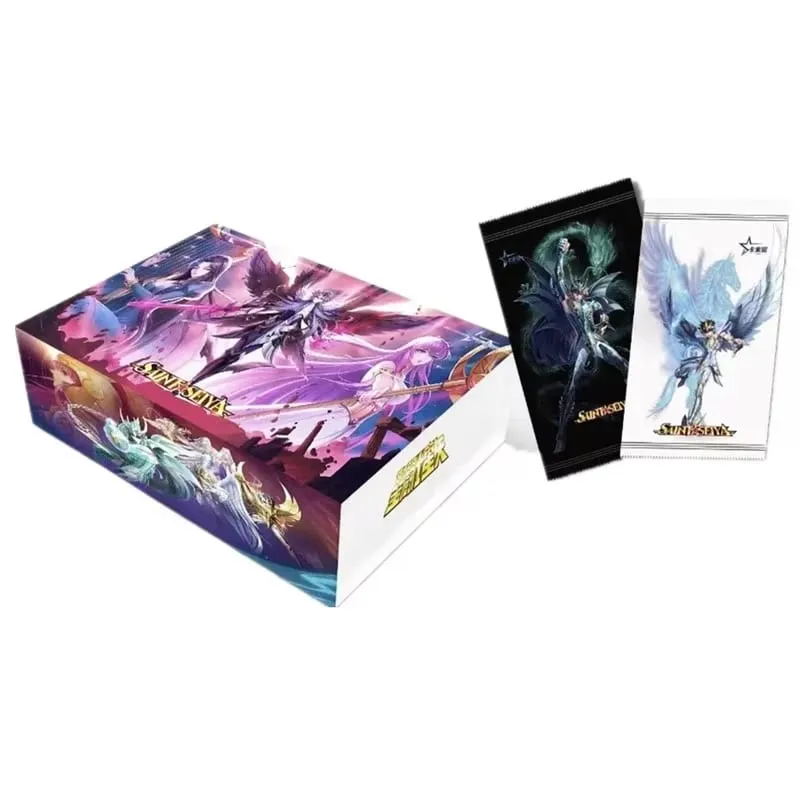 Véritable KAYOU Saint Seiya Manga Version Cartes de Collection Contrat Pack Vol.1 Anime TCG Rare Cartes à Collectionner Cadeaux Jouets — image 8