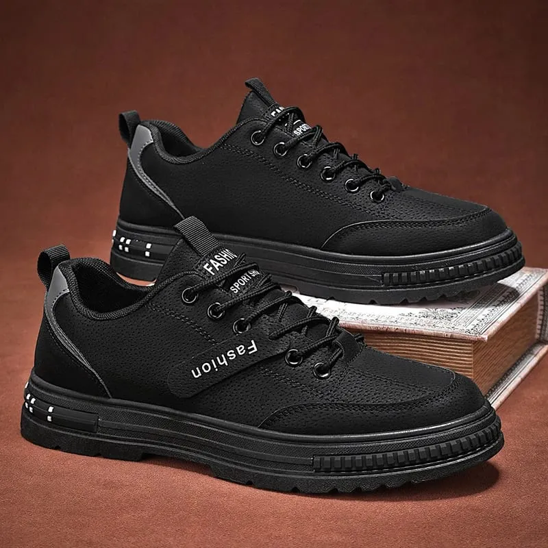 Men Autumn New Wear‑Resistant Versatile Casual Shoes Lightweight Sporty Board Shoes Trendy Work‑Safety Style Fashion Sneakers Fo — image 5