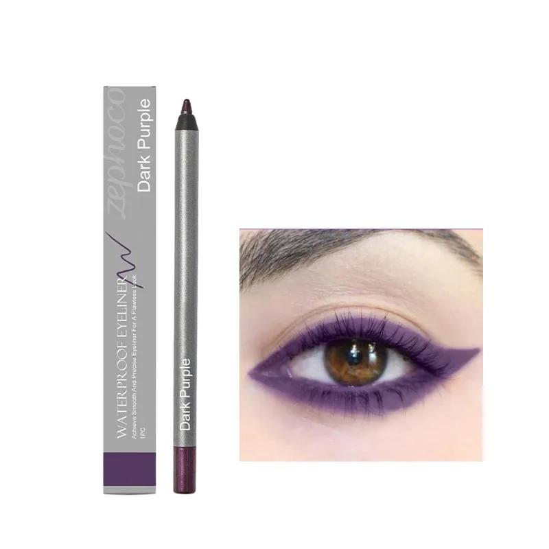 ปากกาอายไลเนอร์กันน้ำธรรมชาติ Outline Line Quick-Drying เริ่มต้น Eye แต่งหน้า Anti Smudge อายไลเนอร์แต่งหน้าเครื่องสำอาง — image 15