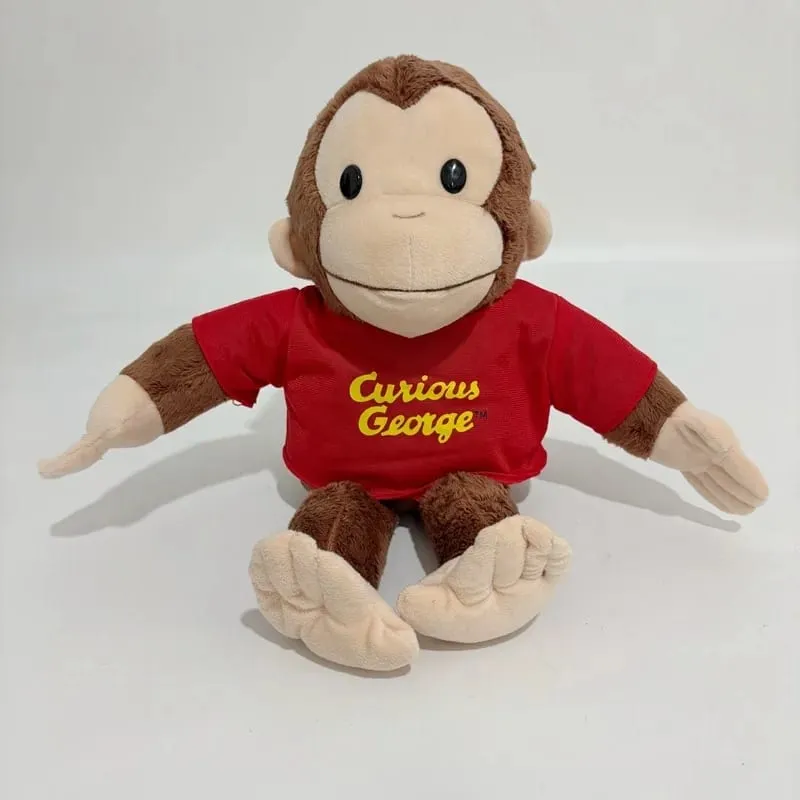 อะนิเมะใหม่Fire DeptนักผจญเพลิงCurious George Plushเด็กน่ารักCurious GeorgeลิงPlush Softสัตว์Plushieหมอนตุ๊กตาของเล่น — image 7