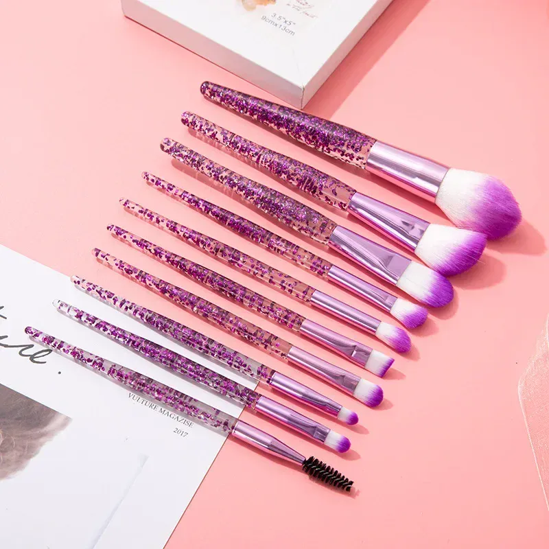 10PCS Make-Up Pinsel Set Professionelle Super weiche detail pinsel Rouge Pinsel Foundation Concealer Lidschatten Pinsel Dame Schönheit Werkzeug — image 4