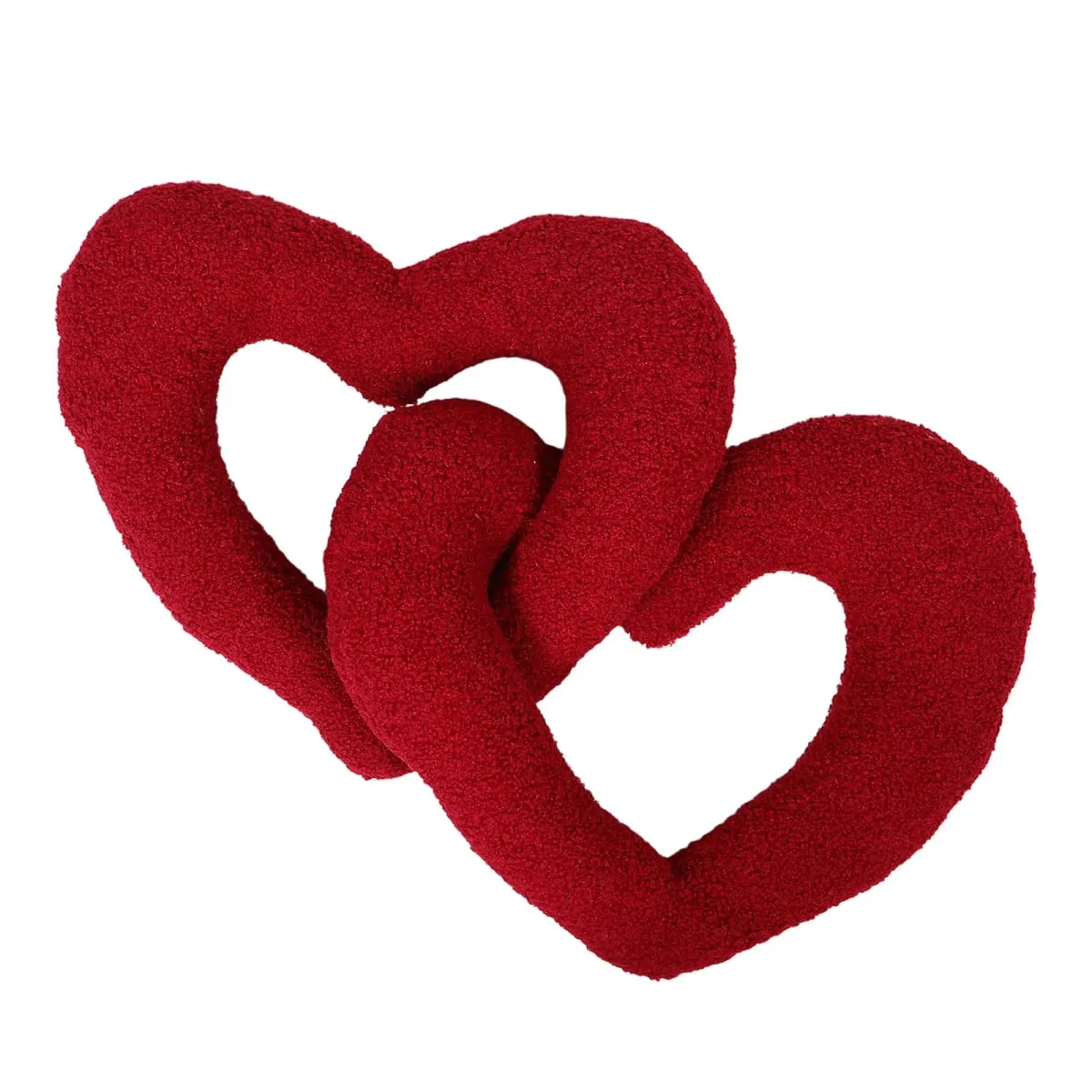 หัวใจสีแดงหมอนเบาะ Handmade Soft Love โยนหมอนตกแต่งสำหรับโซฟาข้างเตียงวันวาเลนไทน์ตกแต่งบ้านโรแมนติก — image 5
