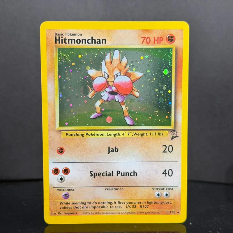 Poket 2000 Set Pangkalan 2 OG Nostalgia Koleksi Hitmonchan Scyther Clefable Pidgeot Mewtwo Proksi Holo Tradisional — image 14