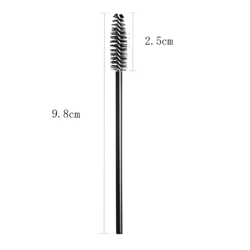 50/1000 Viên Dùng Một Lần Mi Bàn Chải Lông Mi Nối Dài Dụng Cụ Chải Lông Mày Mascara Hoa Dây Applicator Spoolers Dụng Cụ Trang Điểm — image 5