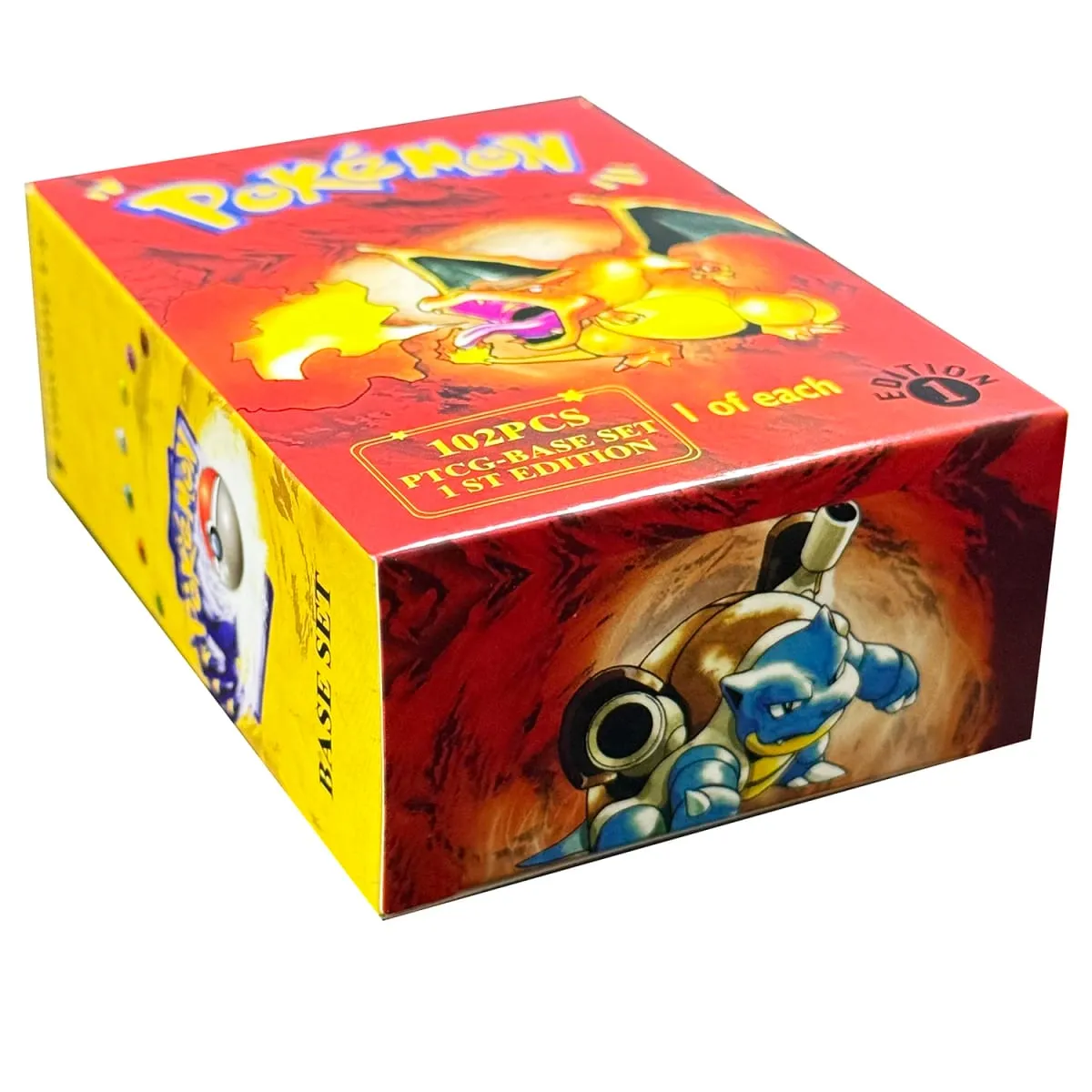 Proxy Cards 1ST Edition Booster Pack til Base PKM Sæt BS Hele Sæt Venusaur/Charizard/Blastoise 11 stk/Pakke TCG Giftsf — image 6