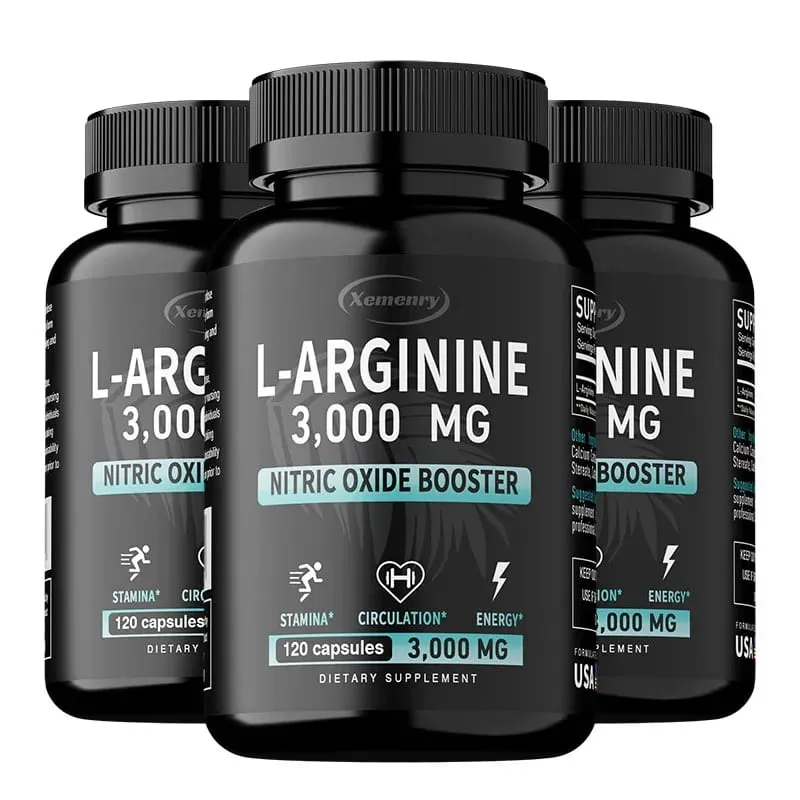 L-arginin 3000 mg - podporuje růst svalů Funkce cév Zvyšuje energii Zlepšuje vytrvalost a podporuje krevní oběh — image 11
