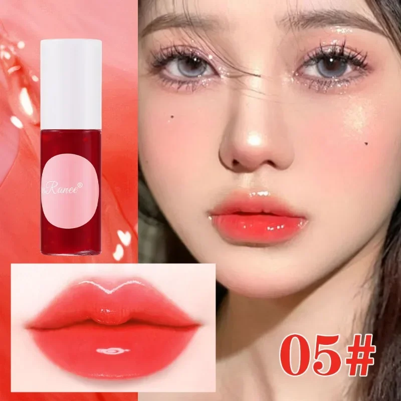 10 Color Lip Tint Stain Cheek Tint Moisturizing Liquid Lipstick Long-lasting Waterproof High Pigment Lipgloss Rouge Water Makeup — image 14