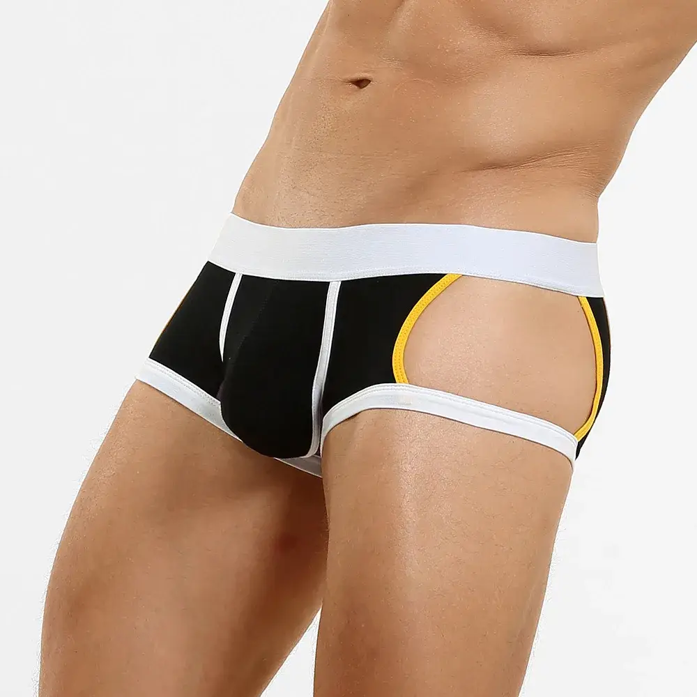 Slip plat taille basse en forme de U pour hommes, sous-vêtements tendance, Design léger, vêtements intérieurs confortables pour hommes — image 25